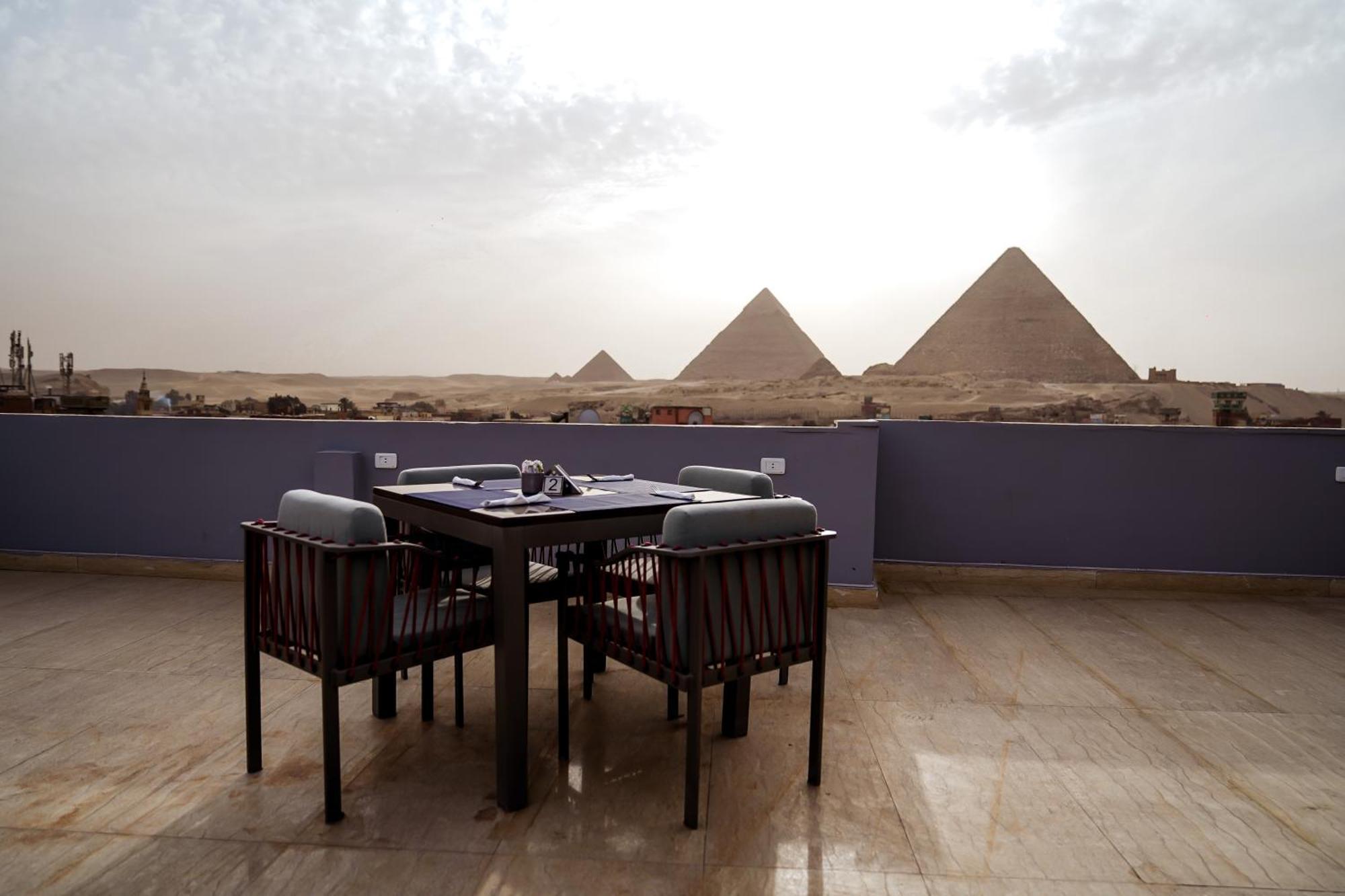 Pyramids Hotel Kafrat al Jabal Exterior photo