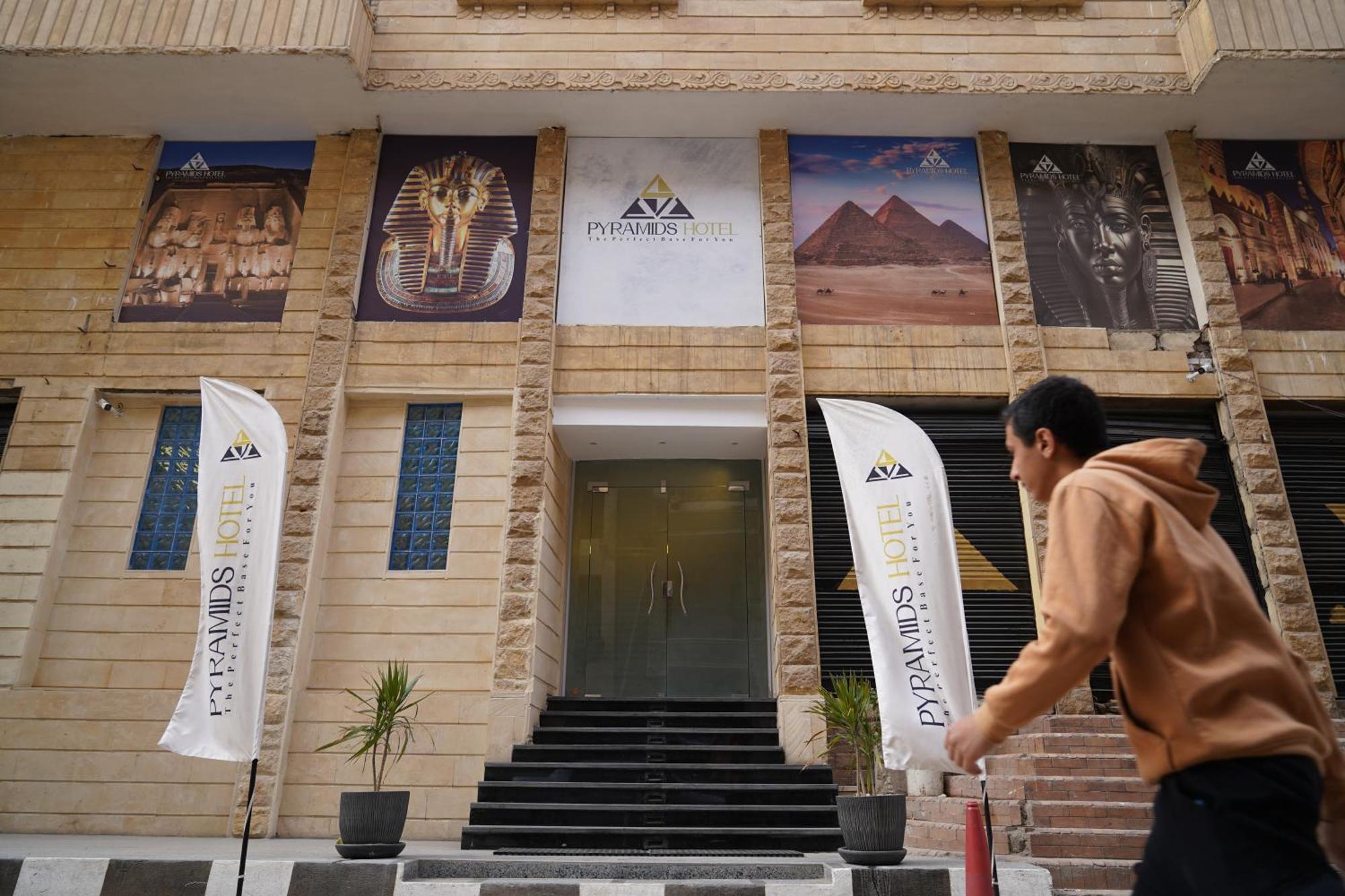 Pyramids Hotel Kafrat al Jabal Exterior photo